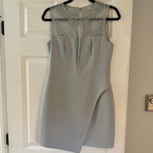 BCBG blue cocktail dress
